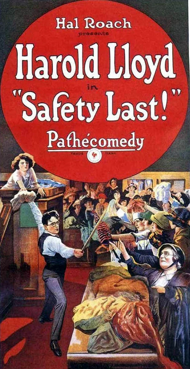 Filmplakat : Safety Last! (1923)